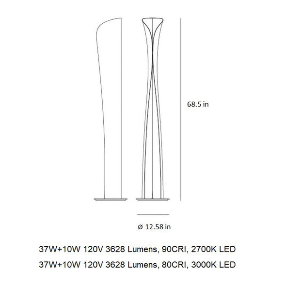 Cadmo LED Floor Lamp