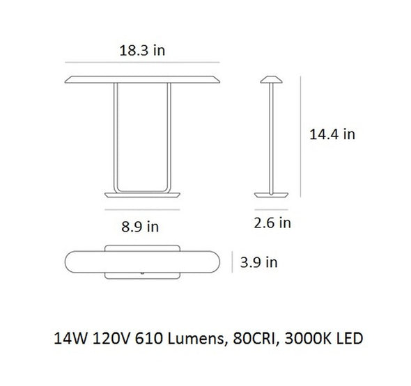 Tempio Table Lamp