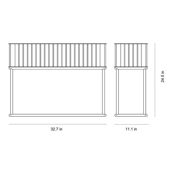 Combine Outdoor Rectangular Planter