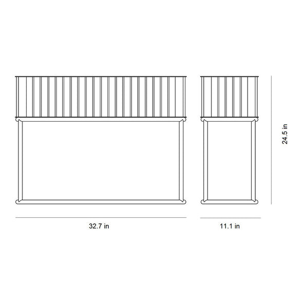 Combine Outdoor Rectangular Planter