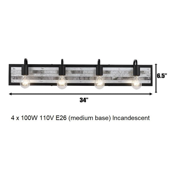 Abbey Rose Bath Light