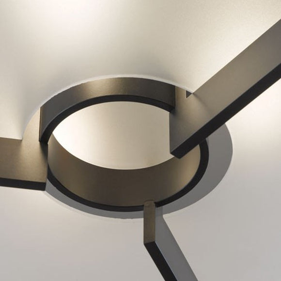 Axis Medium Semi Flush Mount