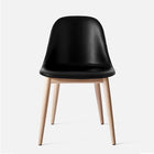 Harbour Upholstered Side Chair - Wood Base