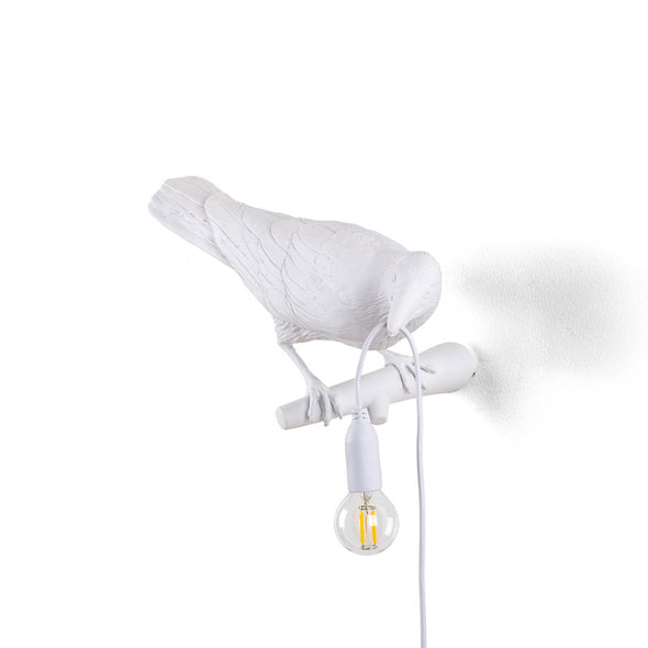 Bird Looking Lamp