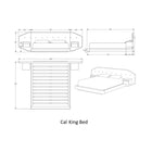 101179 Upholstered Bed