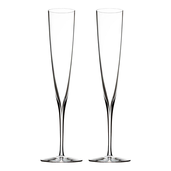 Elegance Champagne Trumpet Glasses (Set of 2)