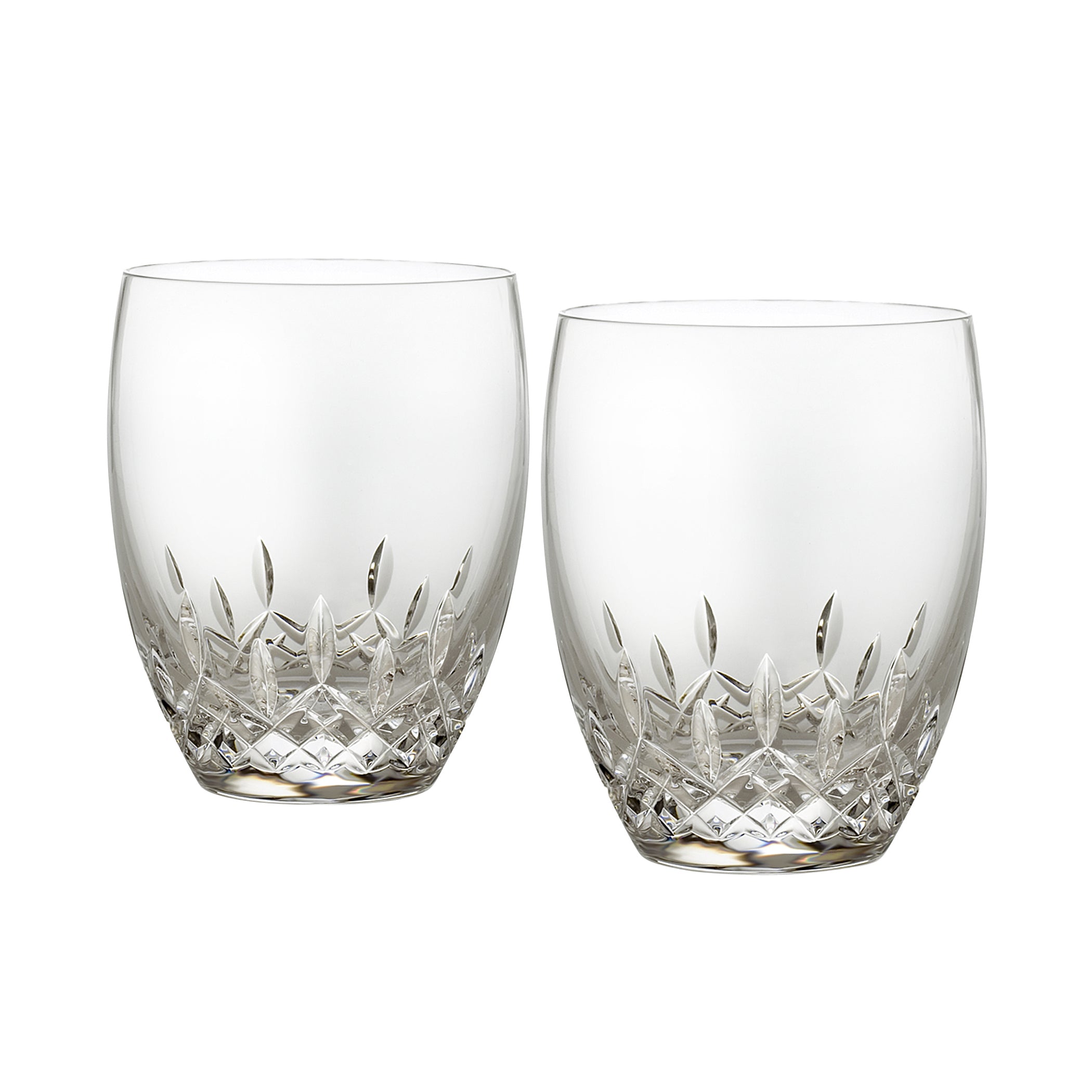 6 waterford crystal lismore essence white wine glasses Waterford Lismore Essence Double Old Fashioned Glass, Set of 2