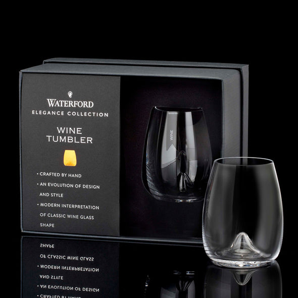 Elegance Stemless Wine Glasses (Set of 2)