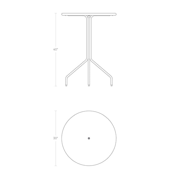 Hot Mesh Bar Table