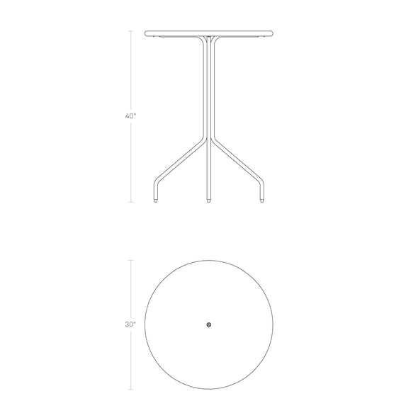 Hot Mesh Bar Table