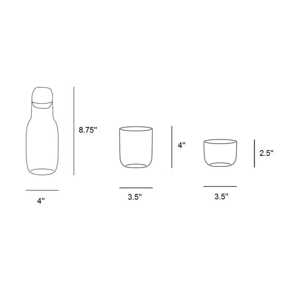 Corky Carafe and Glasses Set