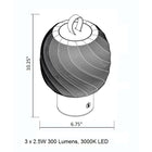 Ice Cream Rechargeable Table Lamp