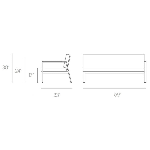 Timeless Sectional Sofa 1 175 Right Arm