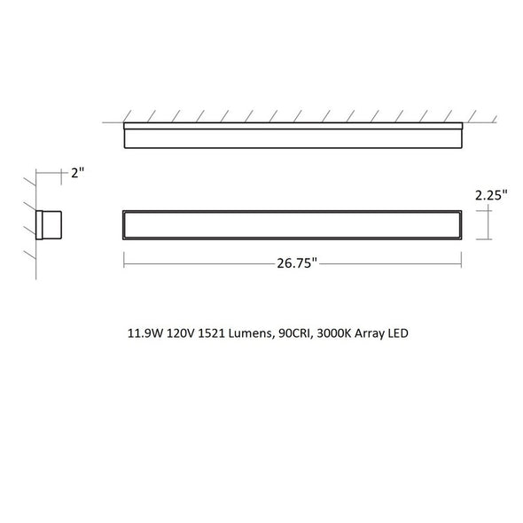 Adagio LED Vanity Light