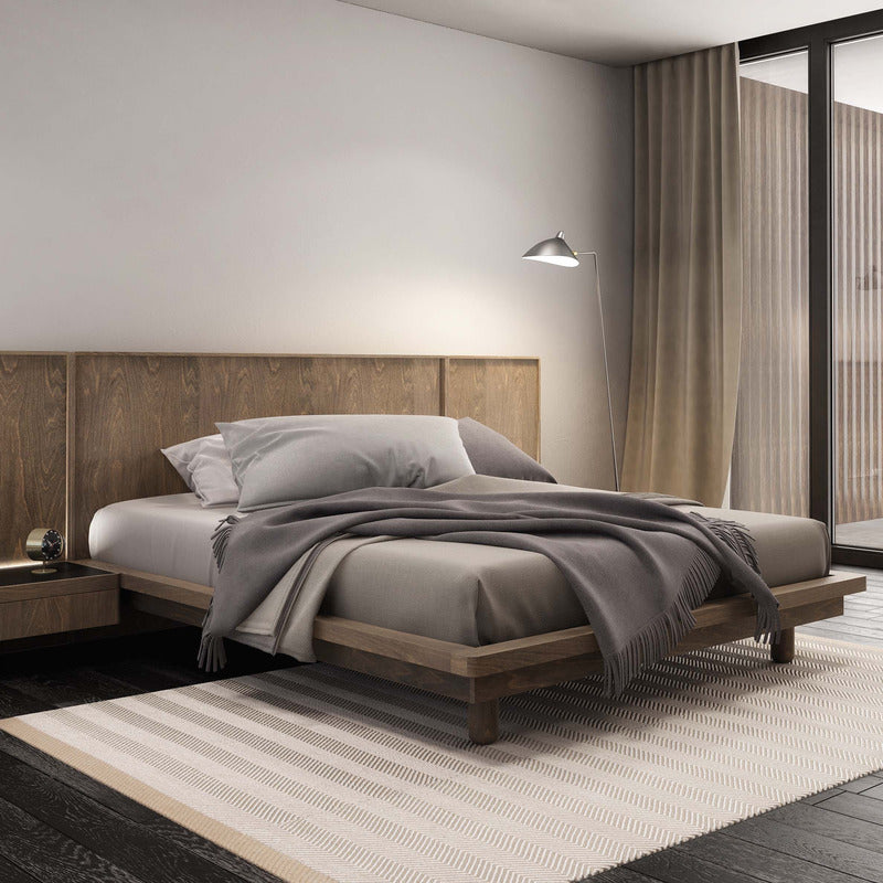 ペルシャ絨毯 BEST QUALITY PERSIA MADE 200×250 Huppe Surface Bed with Extendable Headboard - 2Modern