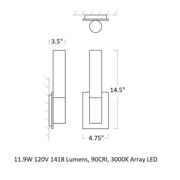 Magneta Outdoor Wall Light