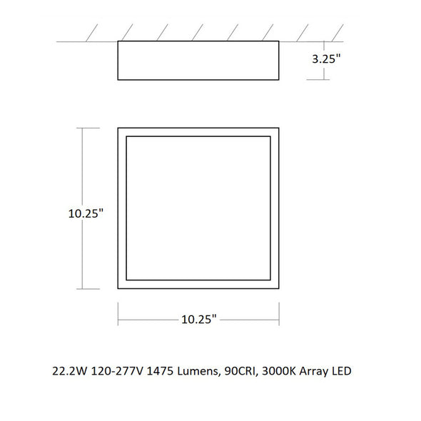 Pyxis Flush Mount