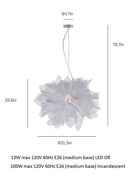 Fluo 1-Light Pendant Light