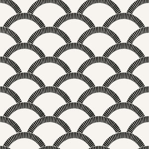 Mosaic Scallop Removable Wallpaper 5.5 yds