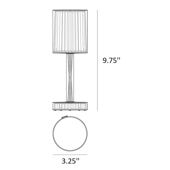 Gatsby Cylinder Table Lamp