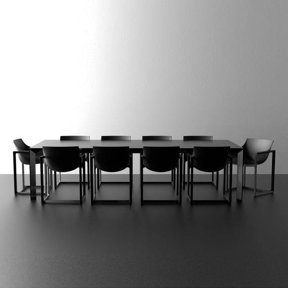 Frame Rectangular Dining Table