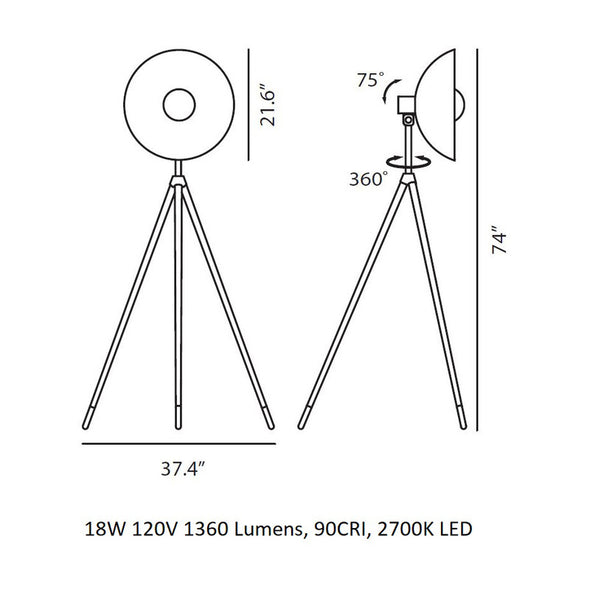 Apollo Mega Floor Lamp