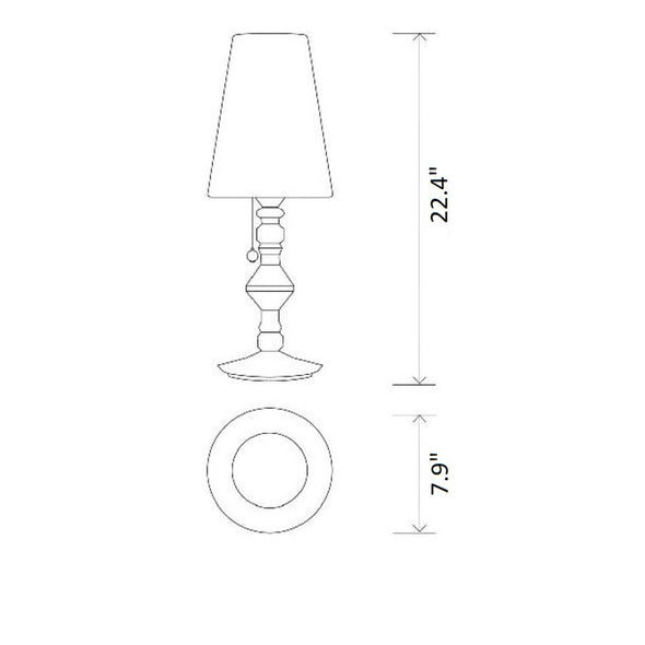 Belle de Nuit Table Lamp