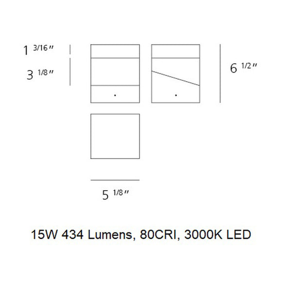 Tetragono Outdoor Wall Light