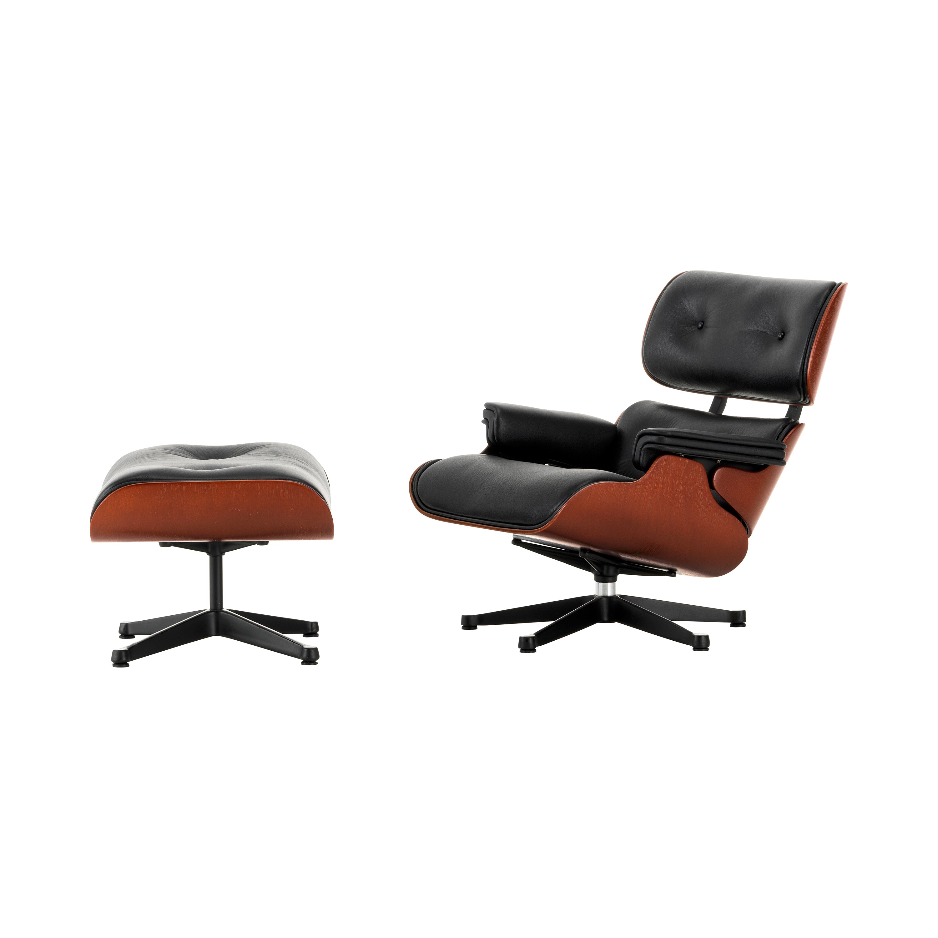 Delegeren pion geweld Vitra Miniatures Eames Lounge Chair and Ottoman - 2Modern