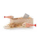 Wooden Doll Mother Fish and Child