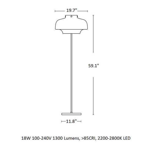 Copenhagen Floor Lamp