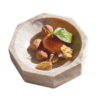 Modernist Octagonal Marble Bowl