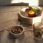 Modernist Octagonal Marble Bowl