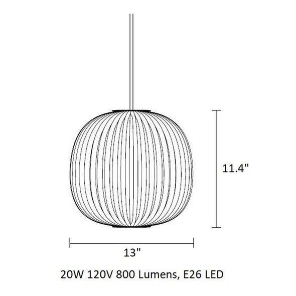 Lamella 3 Pendant Light