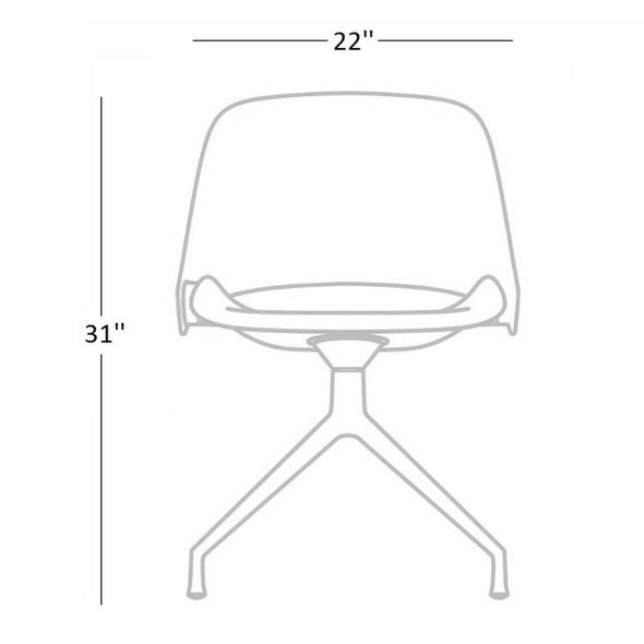 Trea Chair with Seat Pad