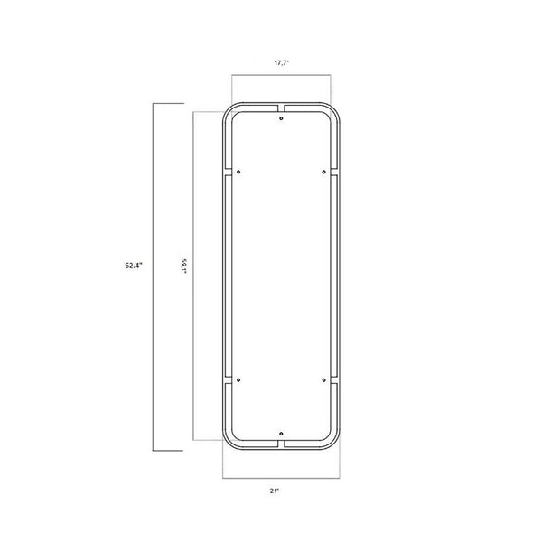 Nimbus Rectangular Mirror