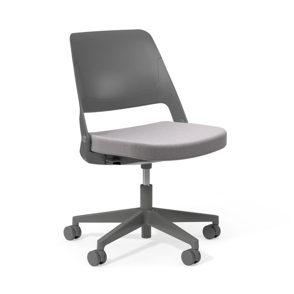 Ollo Armless Chair with Plastic Base