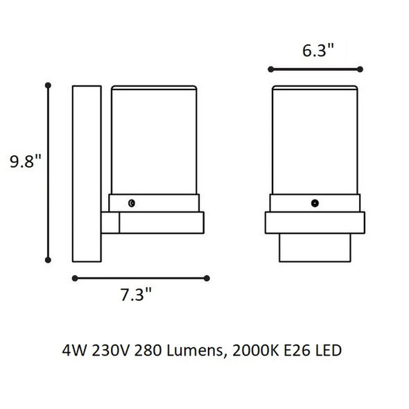 Cloche Wall Sconce