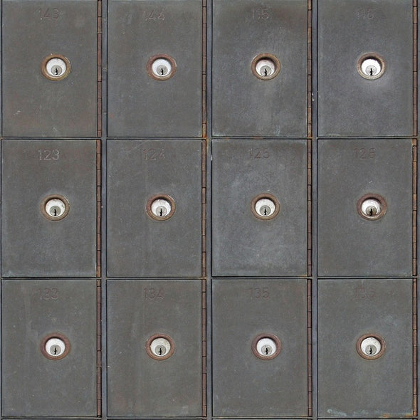 Industrial Metal Cabinets Wallpaper