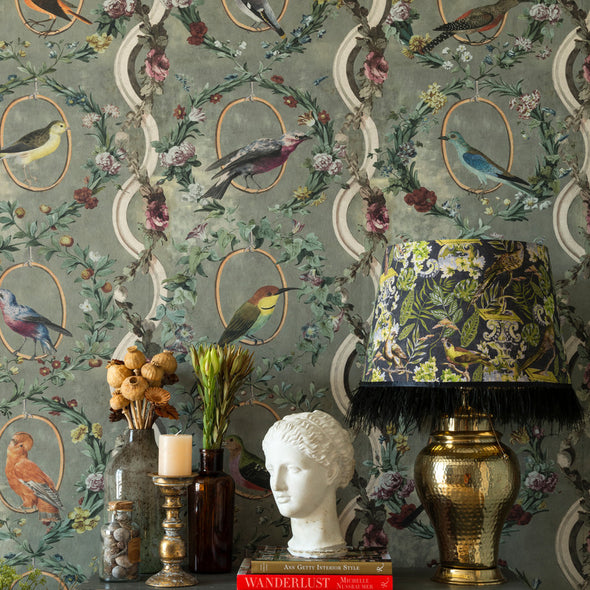 Countesse’S Aviarium Wallpaper