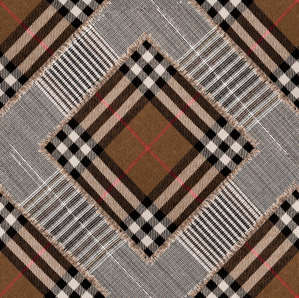 Checkered Patchwork Wallpaper