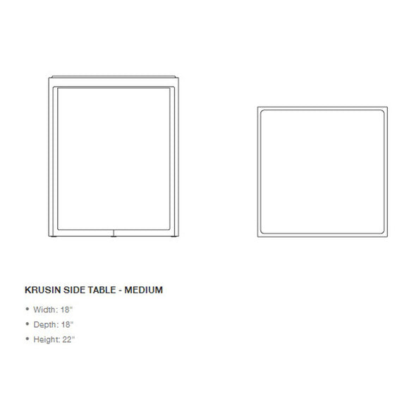 Krusin Side Table