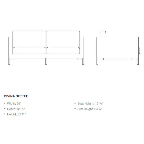 Divina Settee