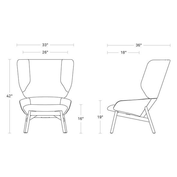 Heads Up Lounge Chair