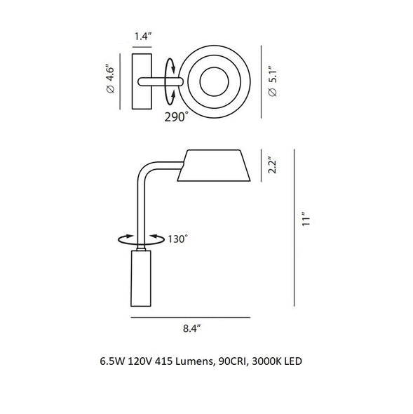 OLO Arm Wall Light