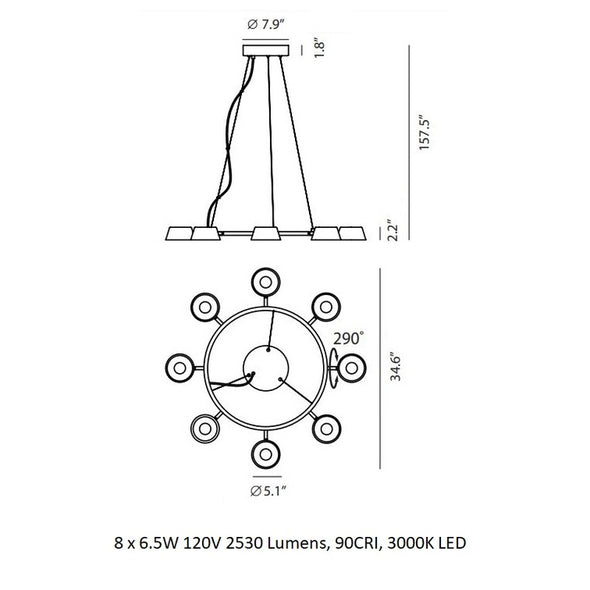 OLO PC8 Pendant Light