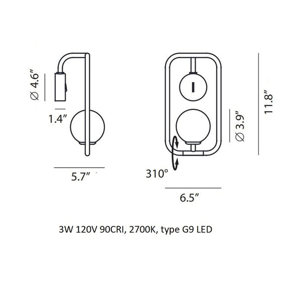 Sircle Wall Light
