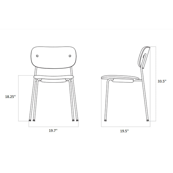 Co Fully Upholstered Chair