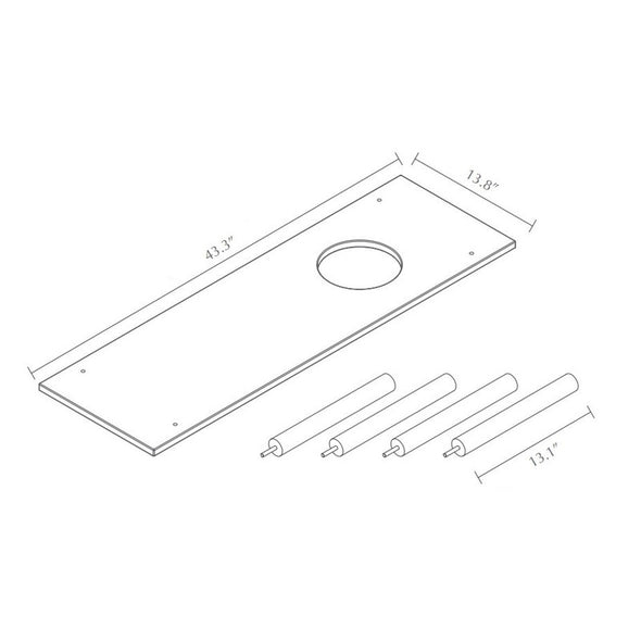 Accessory for Stories Shelving Unit