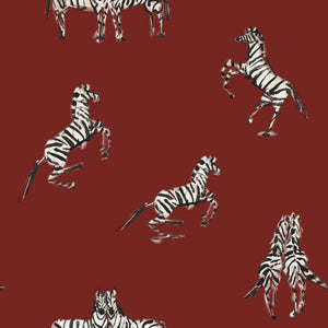 Zebras In Love Wallpaper